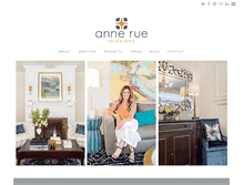 Tablet Screenshot of annerue.com